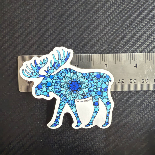 3.25" Moose Sticker