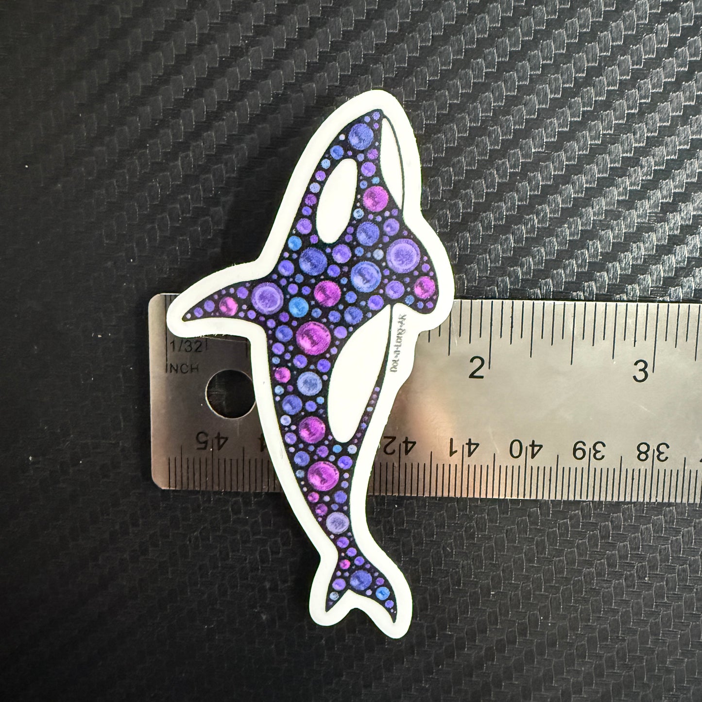 3.5" Orca Sticker