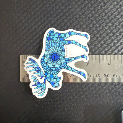 3.25" Moose Sticker