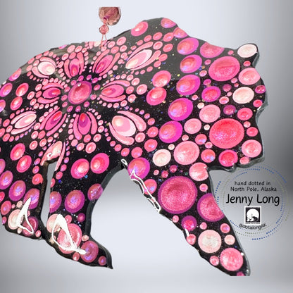 Grizzly Ornament-Painted to Order