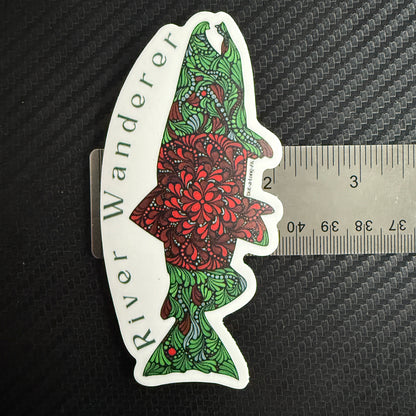 4.25" Salmon: River Wanderer