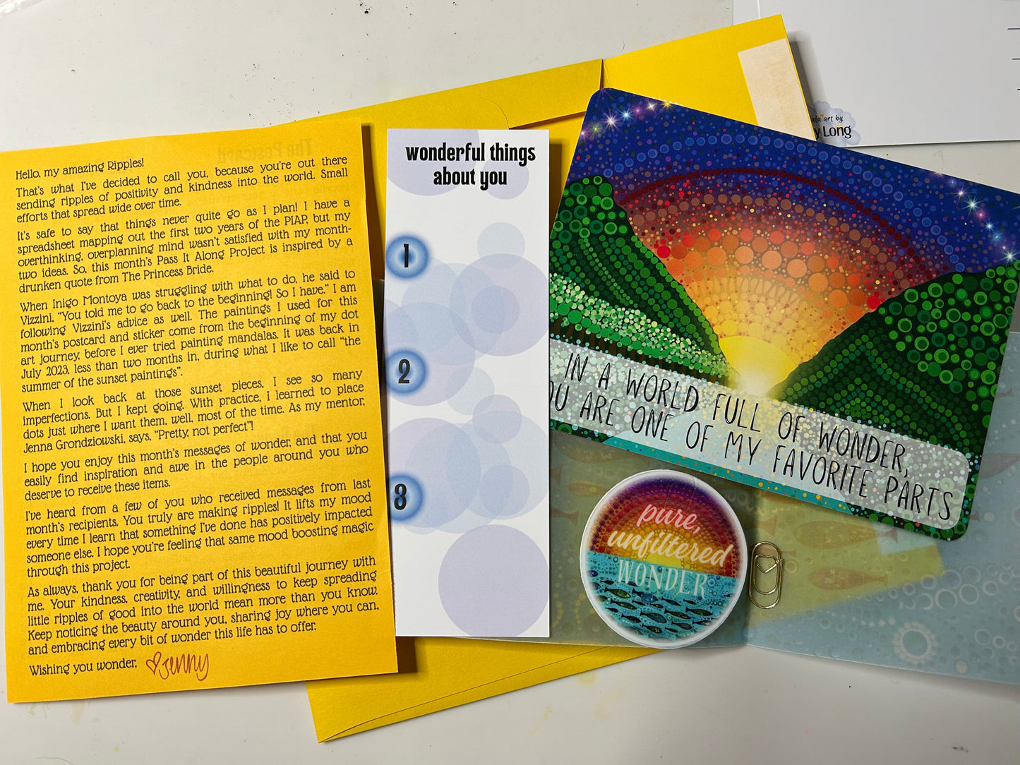 2 & 2 PASS IT ALONG PROJECT SUBSCRIPTION