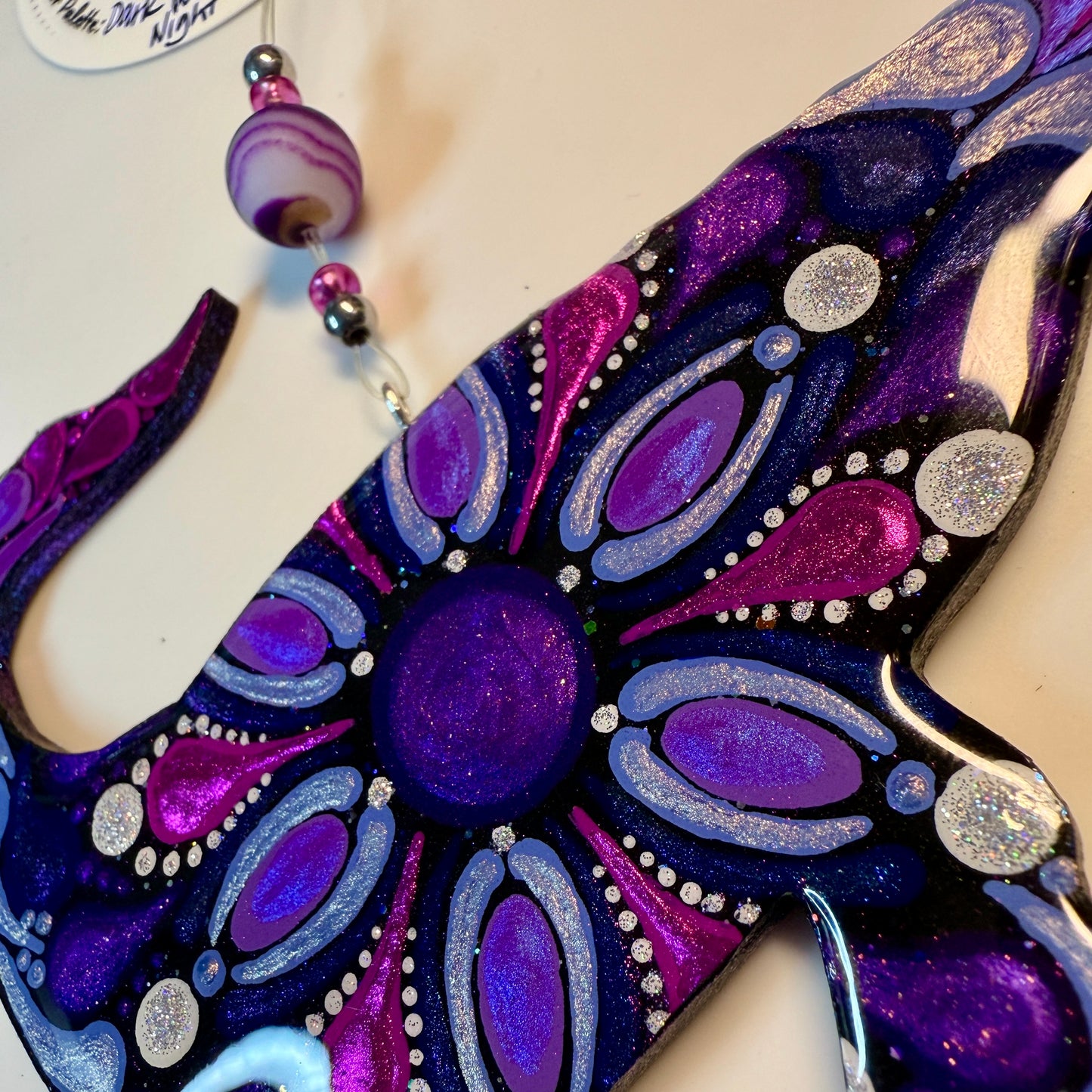 Humpback Whale Ornament-Painted to Order