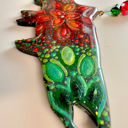 Salmon (Spawning) Ornament-Painted to Order
