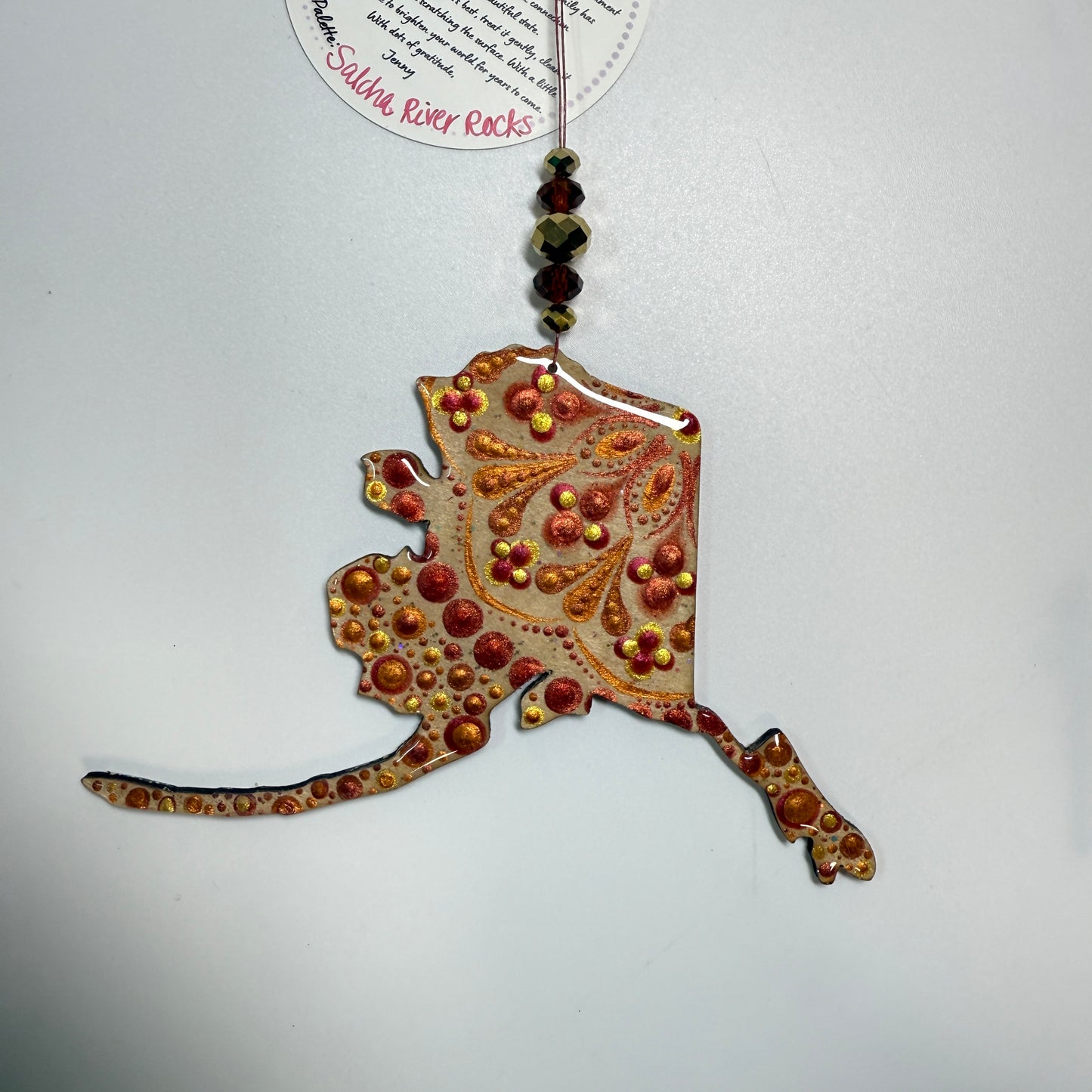 Alaska Ornament-Painted to Order