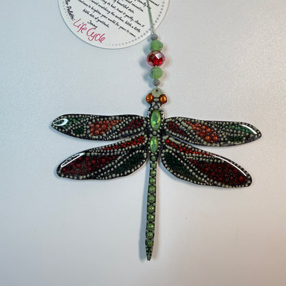 Dragonfly Ornament-Painted to Order