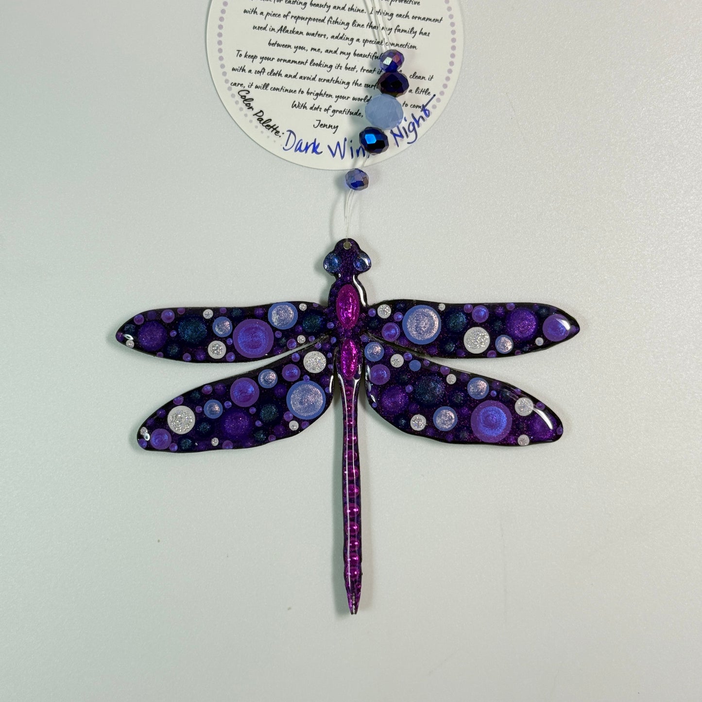 Dragonfly Ornament-Painted to Order