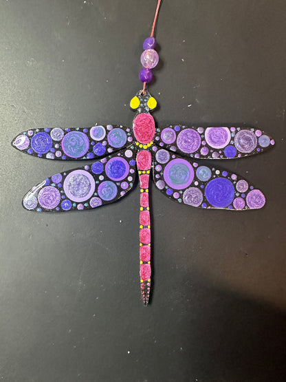 Dragonfly Ornament-Painted to Order
