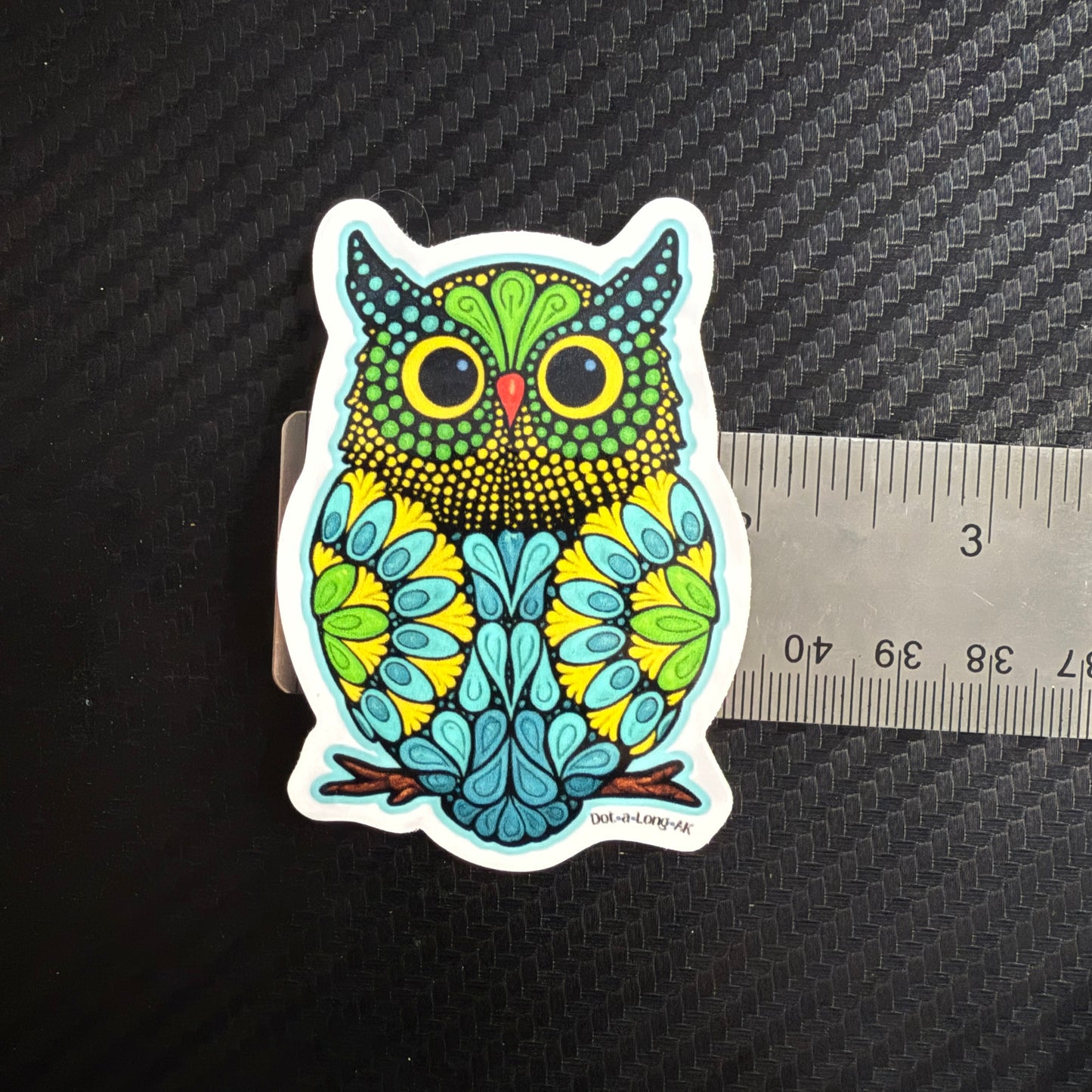3" Owl Sticker