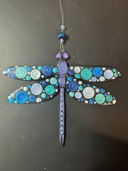 Dragonfly Ornament-Painted to Order