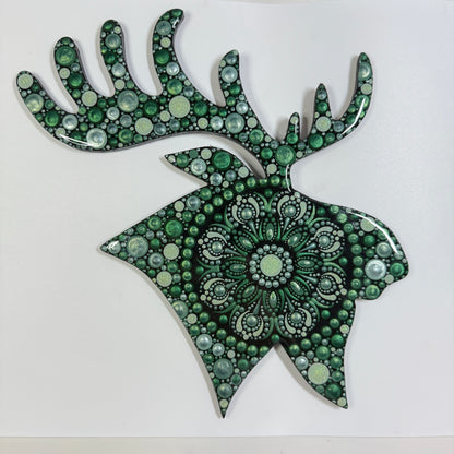 10 inch Moose Head Wall Art