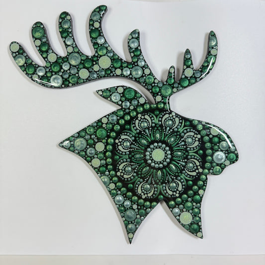 10 inch Moose Head Wall Art