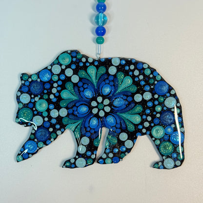Grizzly Ornament-Painted to Order