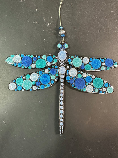 Dragonfly Ornament-Painted to Order