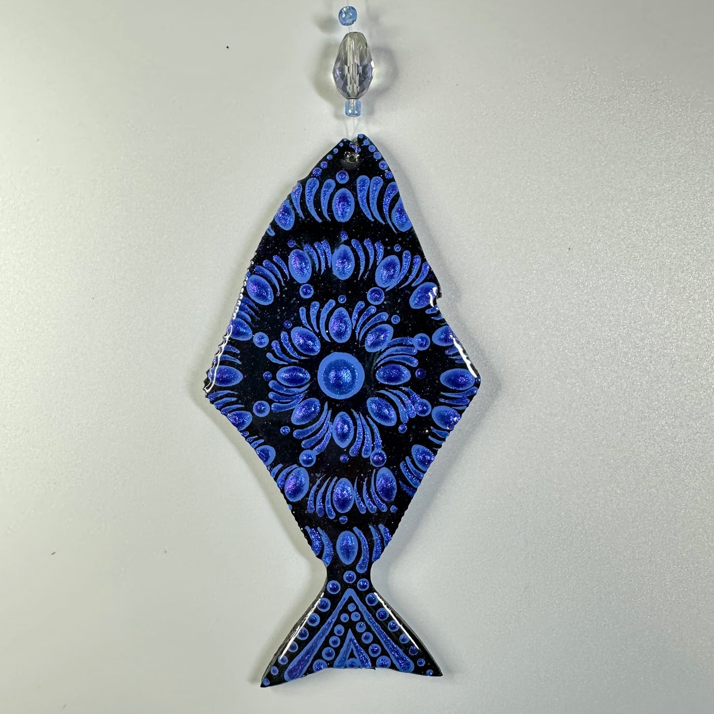 Halibut Ornament Painted to Order
