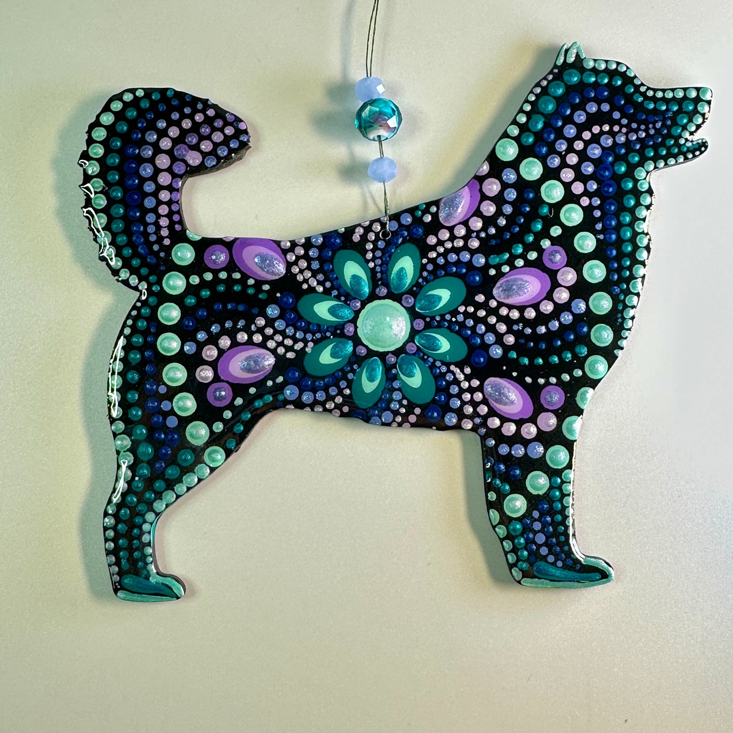 Husky Ornament-Painted to Order