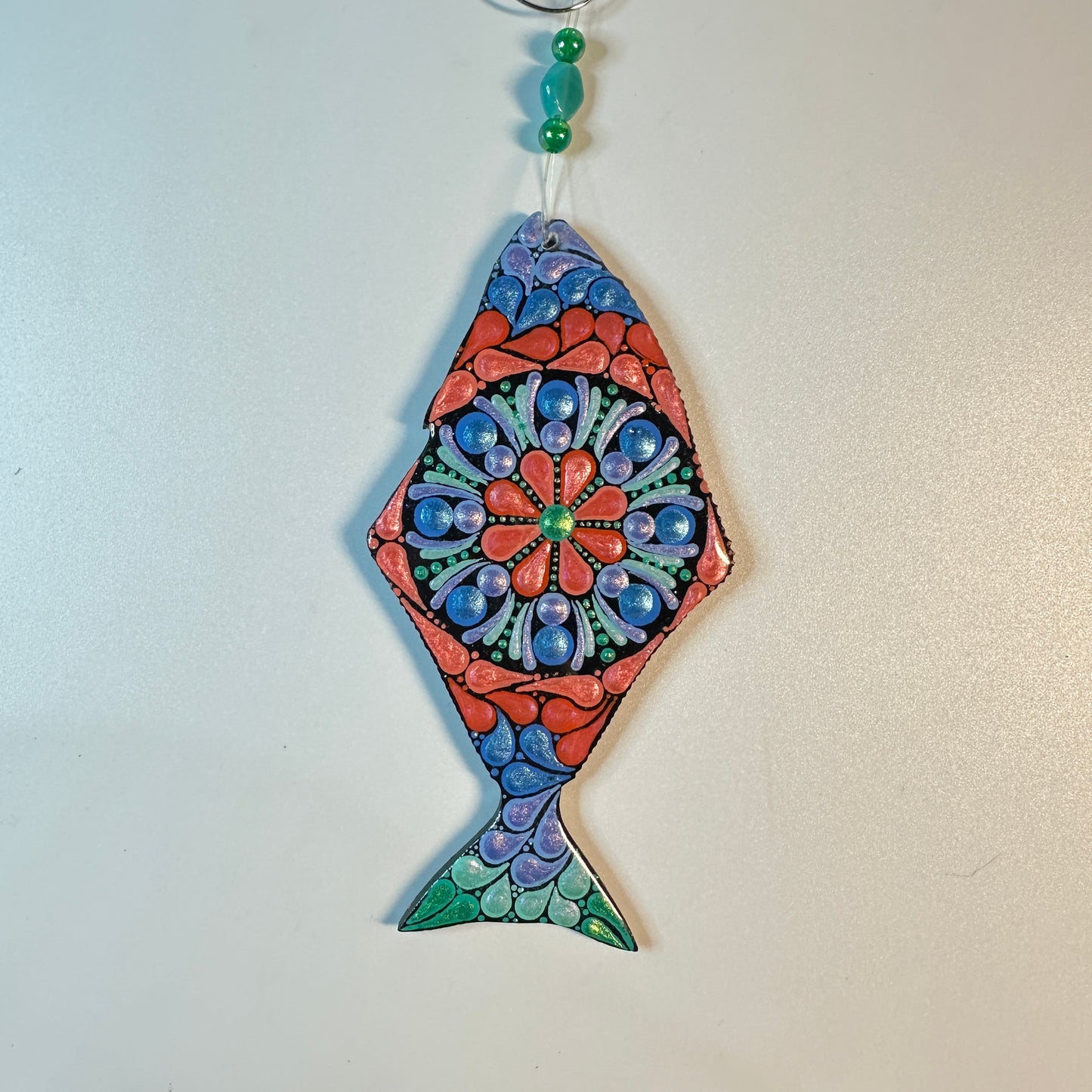 Halibut Ornament Painted to Order