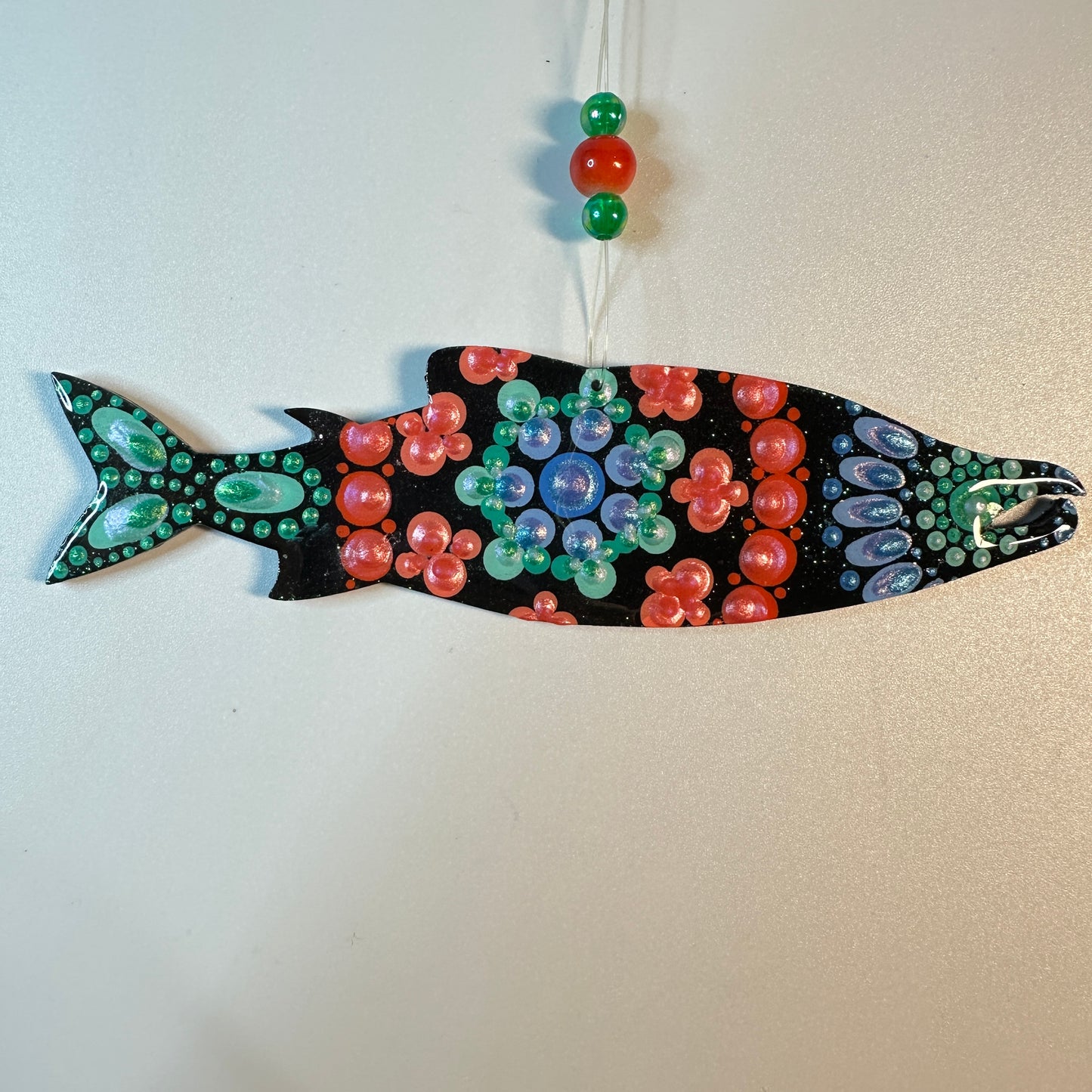 Salmon (Spawning) Ornament-Painted to Order