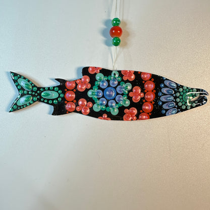 Salmon (Spawning) Ornament-Painted to Order