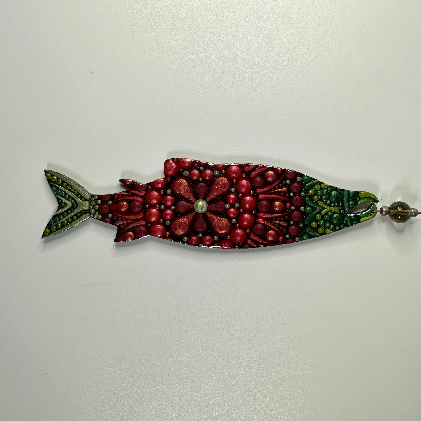 Salmon (Spawning) Ornament-Painted to Order