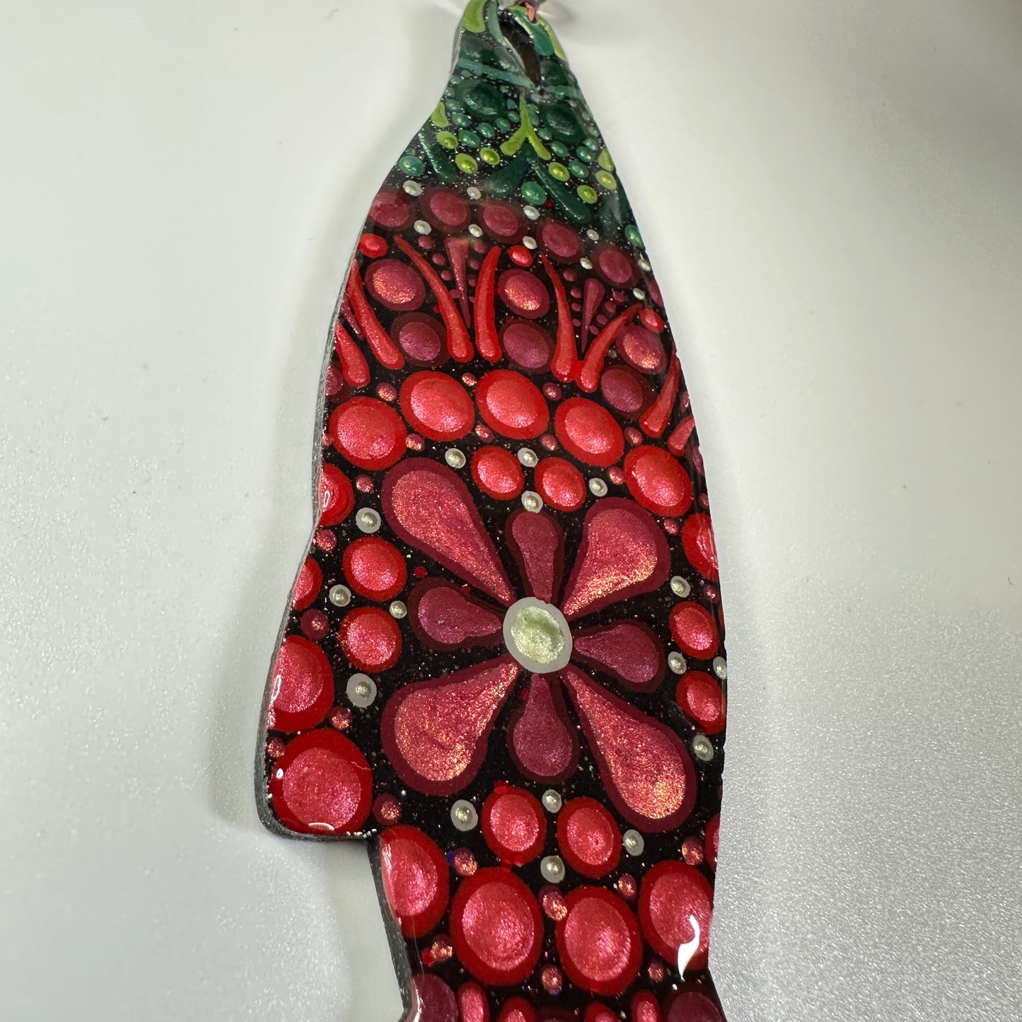 Salmon (Spawning) Ornament-Painted to Order