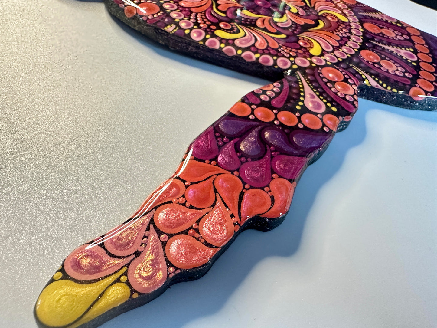 Humpback Whale Ornament-Painted to Order