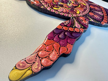 Humpback Whale Ornament-Painted to Order