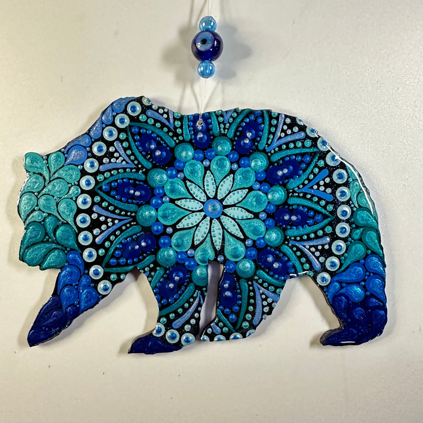 Grizzly Ornament-Painted to Order