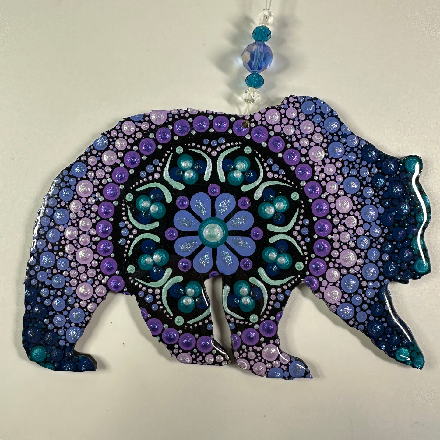 Grizzly Ornament-Painted to Order