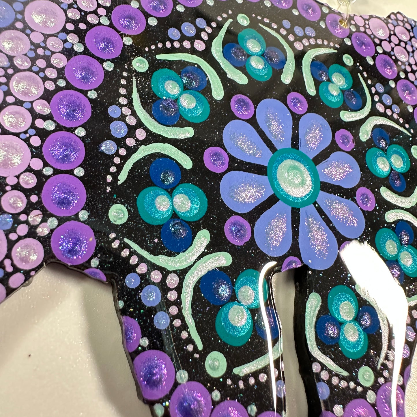 Grizzly Ornament-Painted to Order