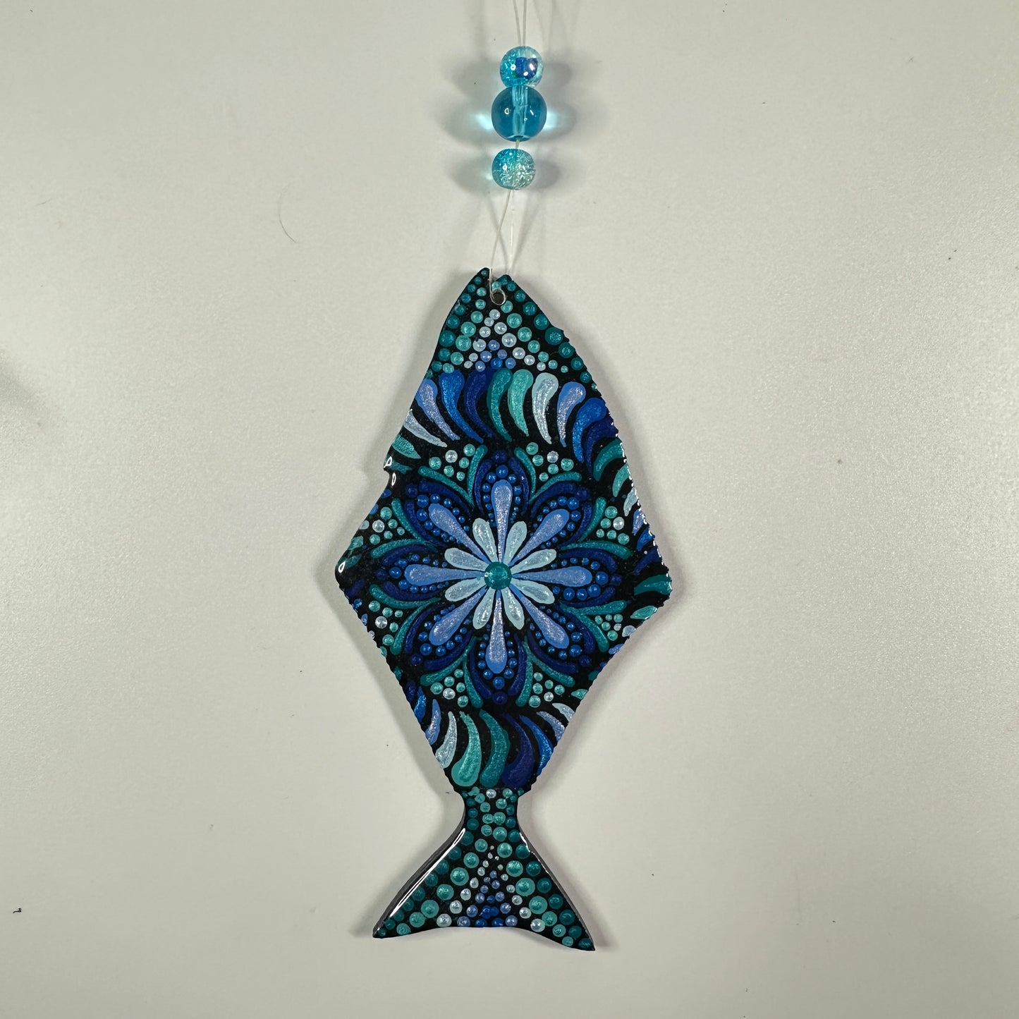Halibut Ornament Painted to Order