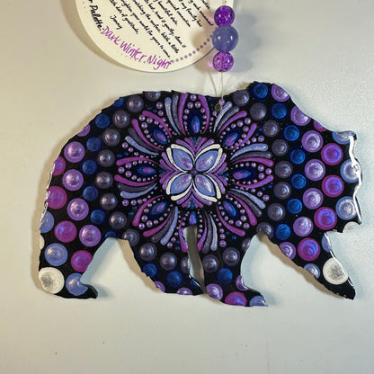 Grizzly Ornament-Painted to Order