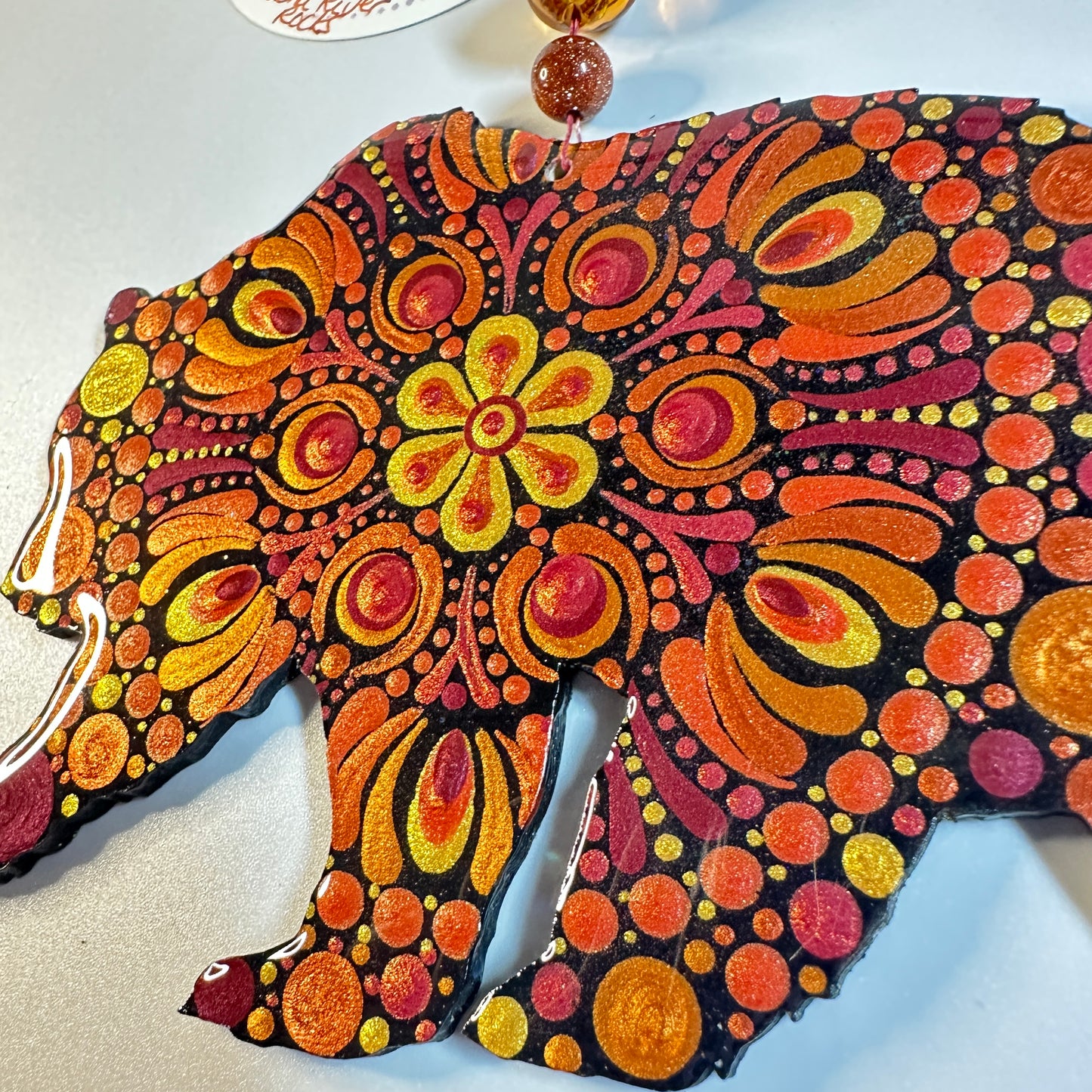 Grizzly Ornament-Painted to Order