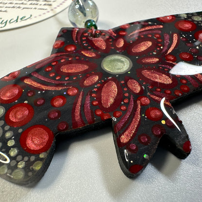 Salmon (Spawning) Ornament-Painted to Order
