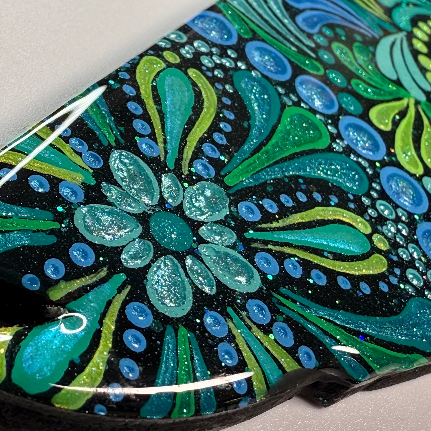 Salmon (Chrome) Ornament-Painted to Order