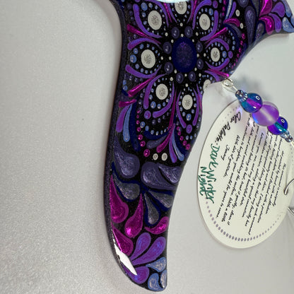 Whale Tail Ornament-Painted to Order