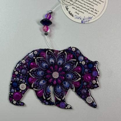 Grizzly Ornament-Painted to Order