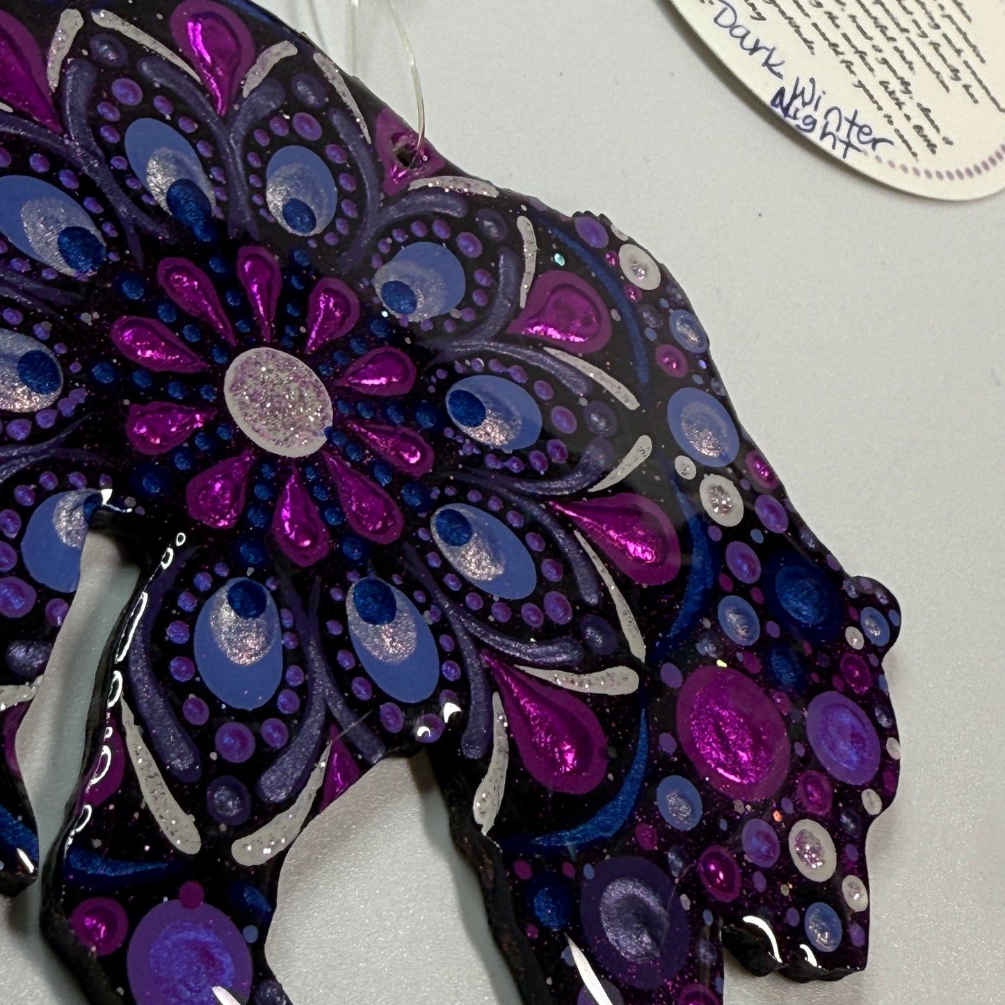 Grizzly Ornament-Painted to Order