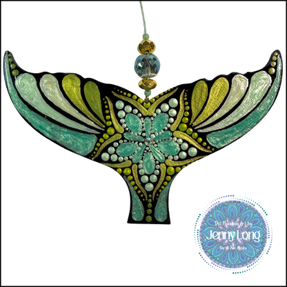 Whale Tail Ornament