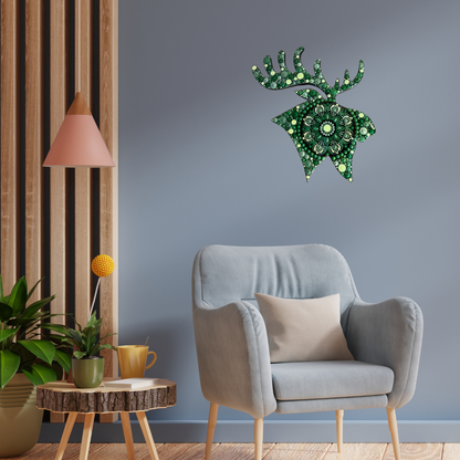 10 inch Moose Head Wall Art