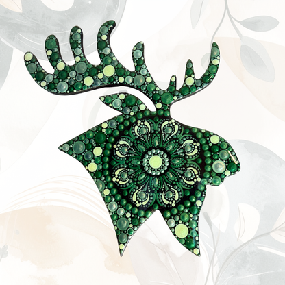 10 inch Moose Head Wall Art