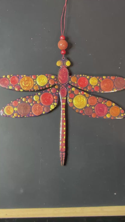 Dragonfly Ornament-Painted to Order