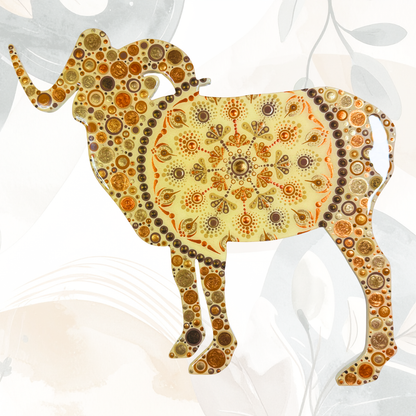 12 inch Dall Sheep Ram Wall Art