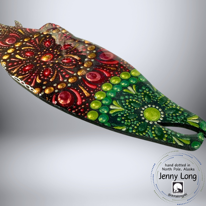 Salmon (Spawning) Ornament-Painted to Order