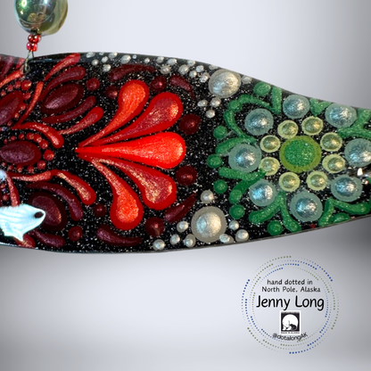 Salmon (Spawning) Ornament-Painted to Order